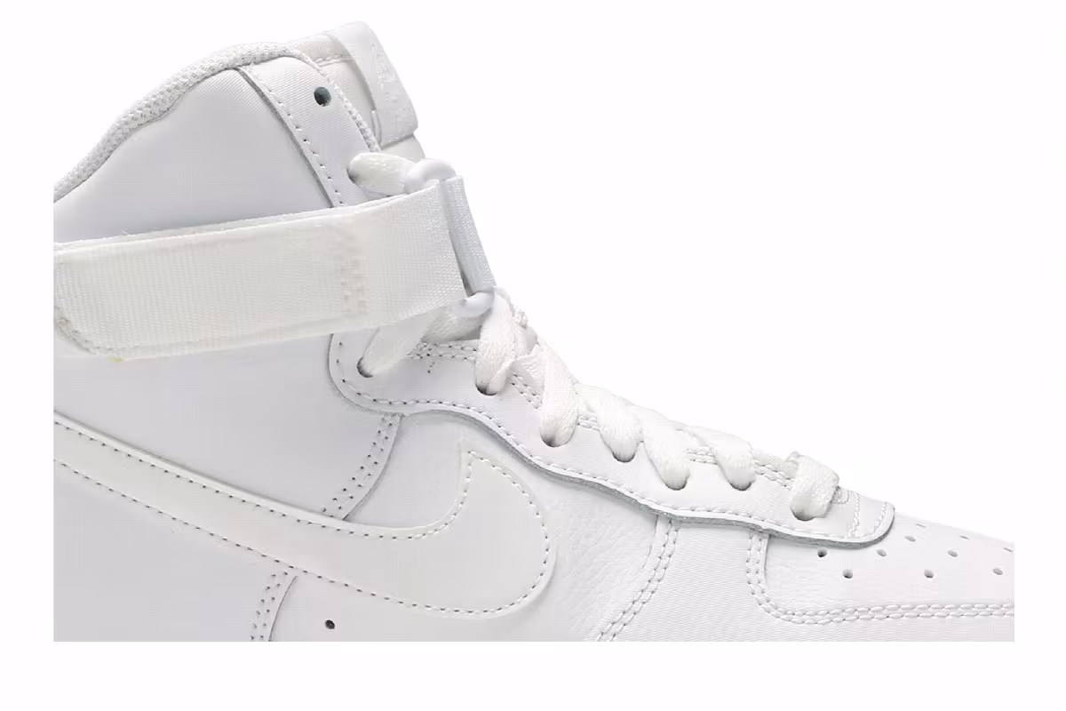 Nike Air Force 1 High GS White, view 3