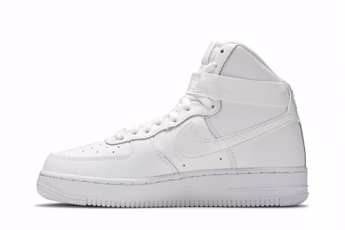 Nike Air Force 1 High GS White, view 4