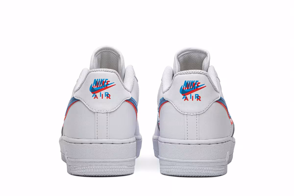 Nike Air Force 1 LV8 KSA GS 3D Glasses, view 7
