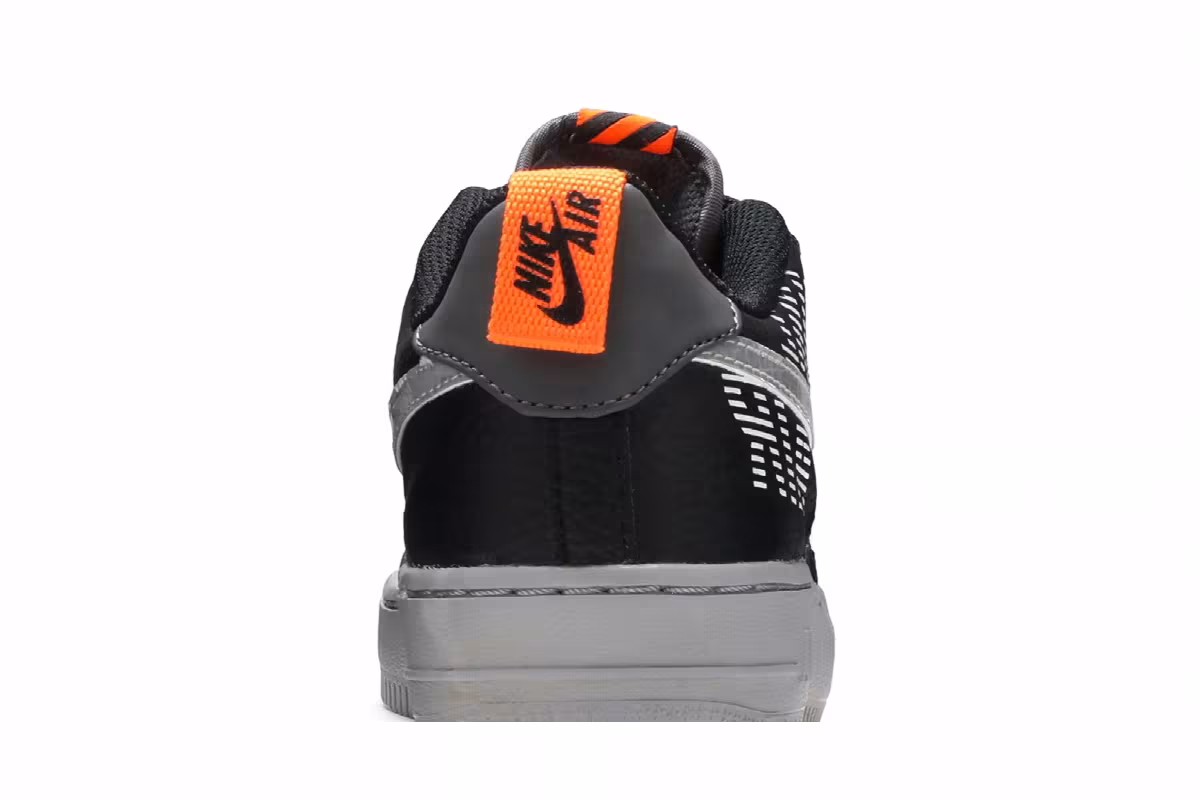 Nike Air Force 1 LV8 2 GS Under Construction - Black, view 8