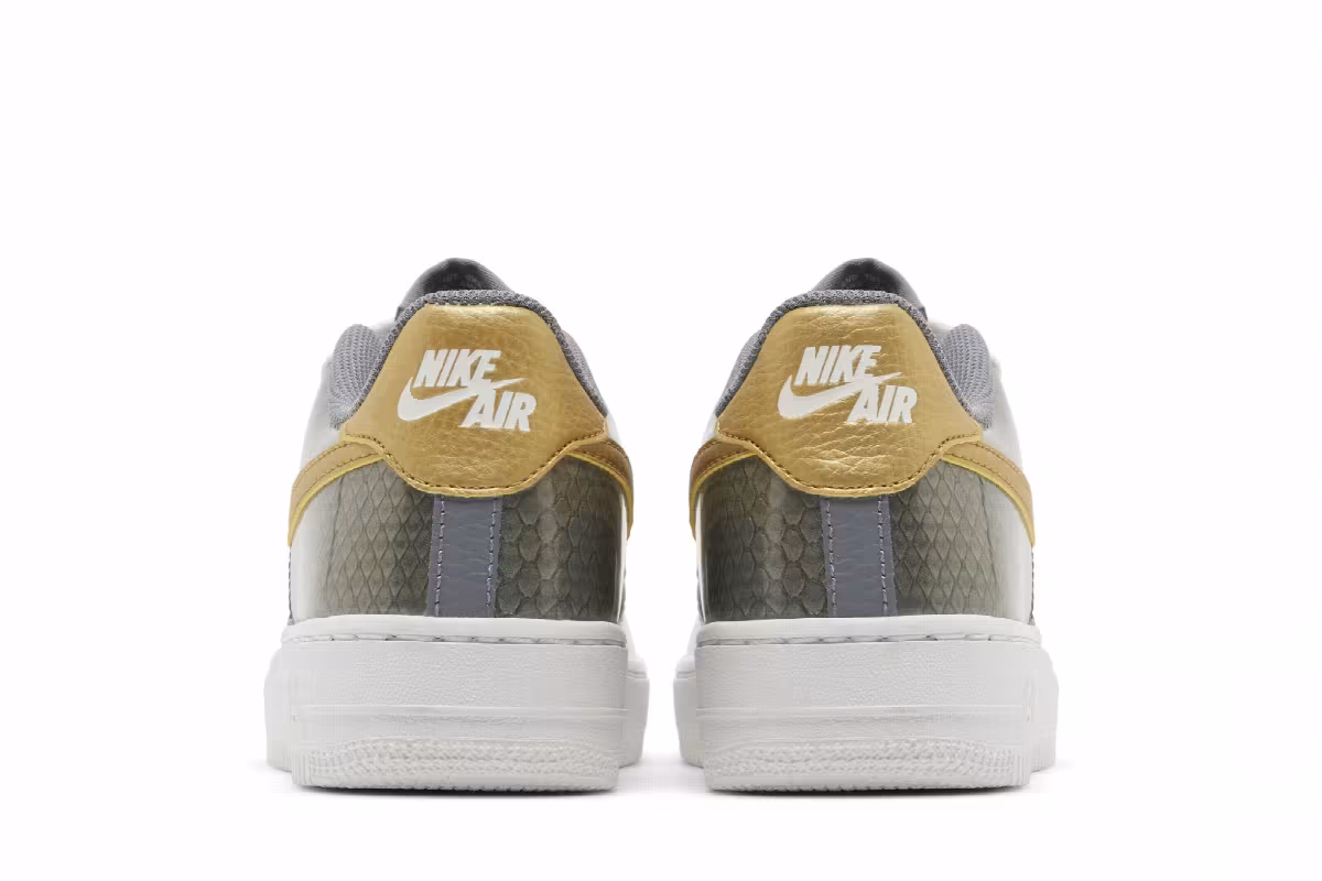 Nike Air Force 1 Low GS Gold Dragon, view 7