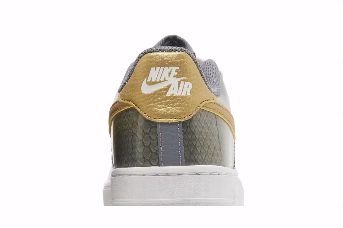 Nike Air Force 1 Low GS Gold Dragon, view 8