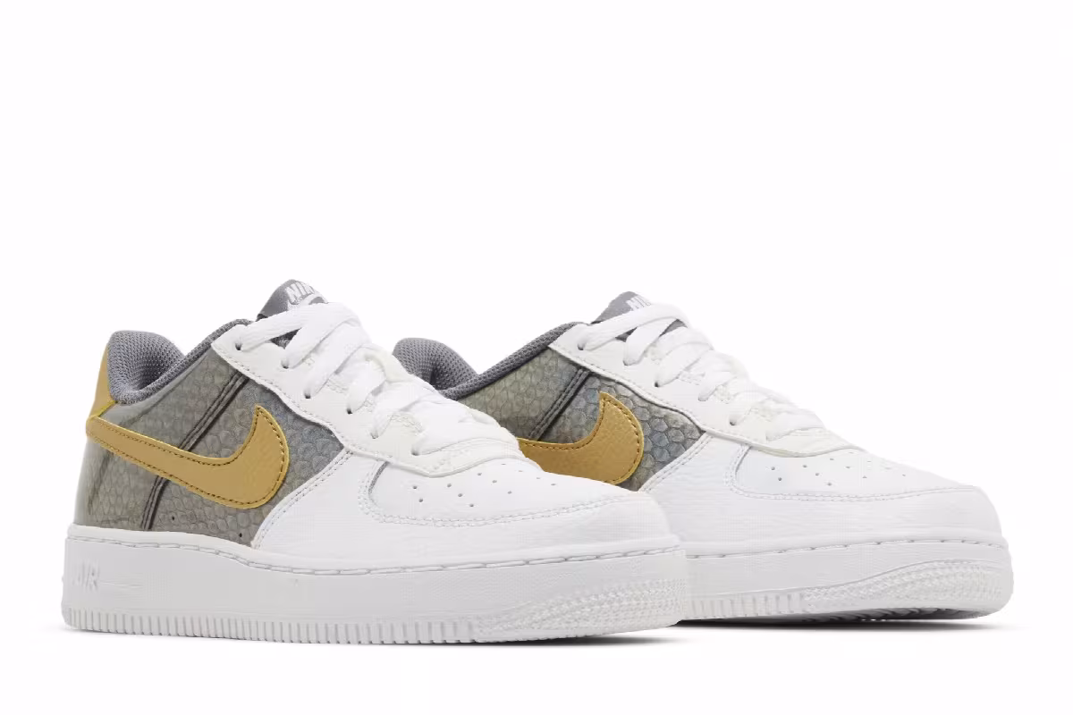 Nike Air Force 1 Low GS Gold Dragon, view 9