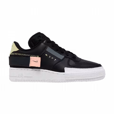 Nike Air Force 1 Type GS 'Black Zinnia'