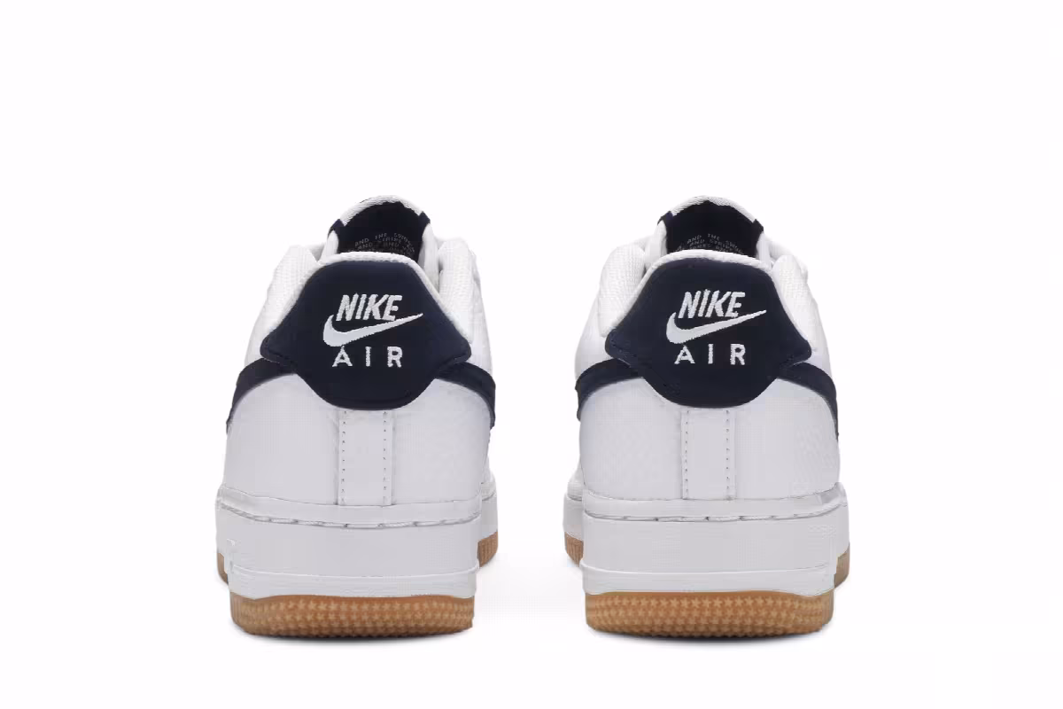 Nike Air Force 1 Low GS White Obsidian, view 7