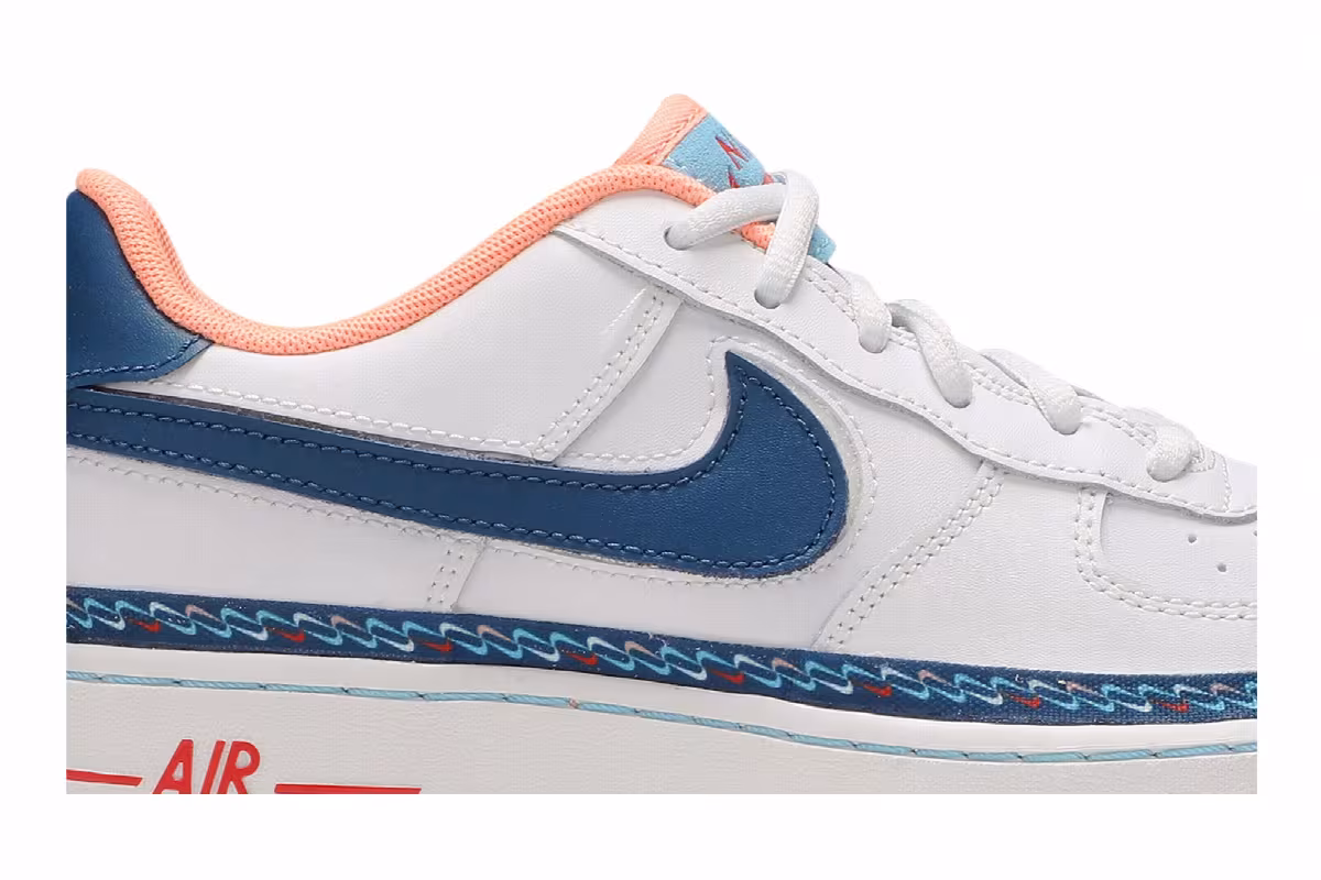 Nike Air Force 1 Low GS Swoosh Chain, view 3