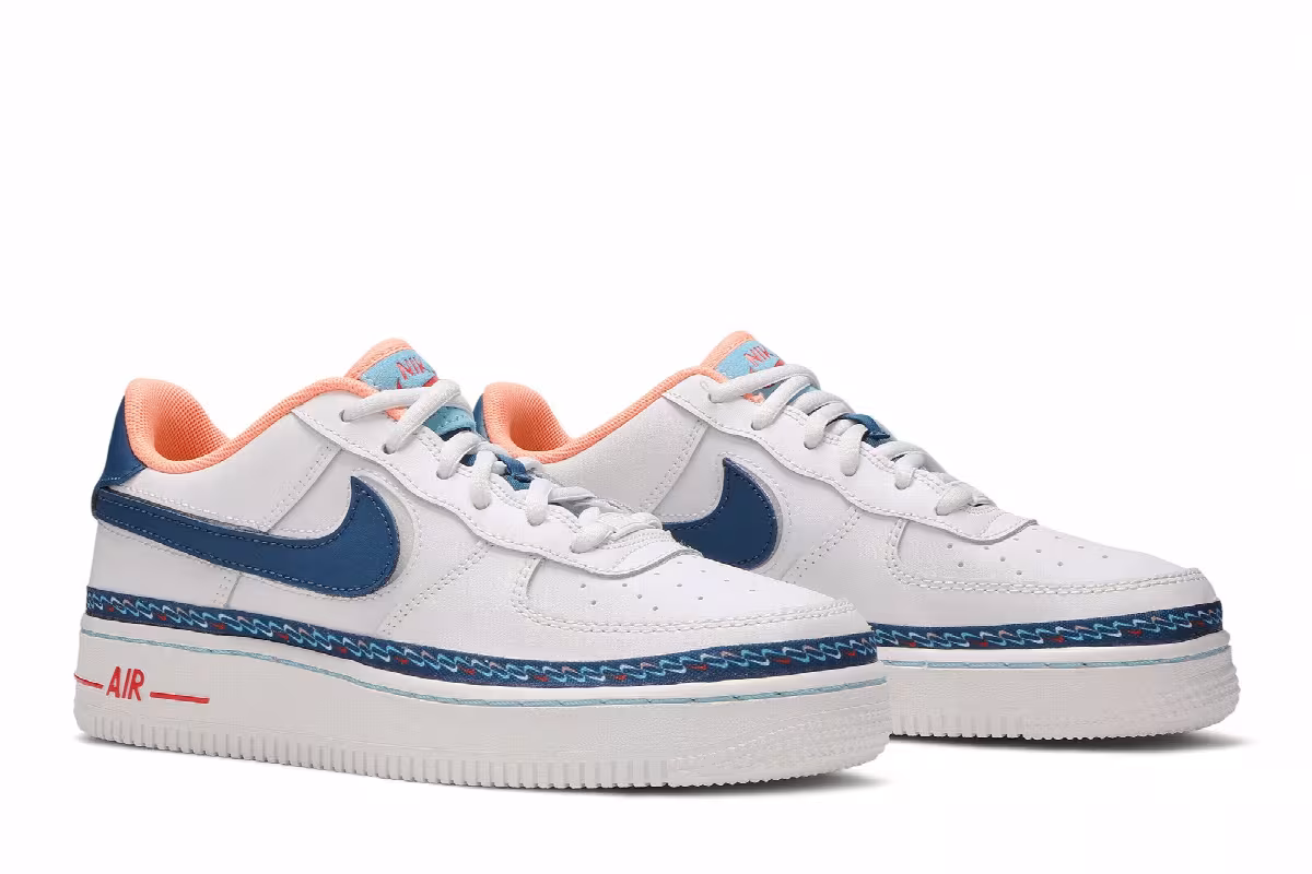 Nike Air Force 1 Low GS Swoosh Chain, view 9