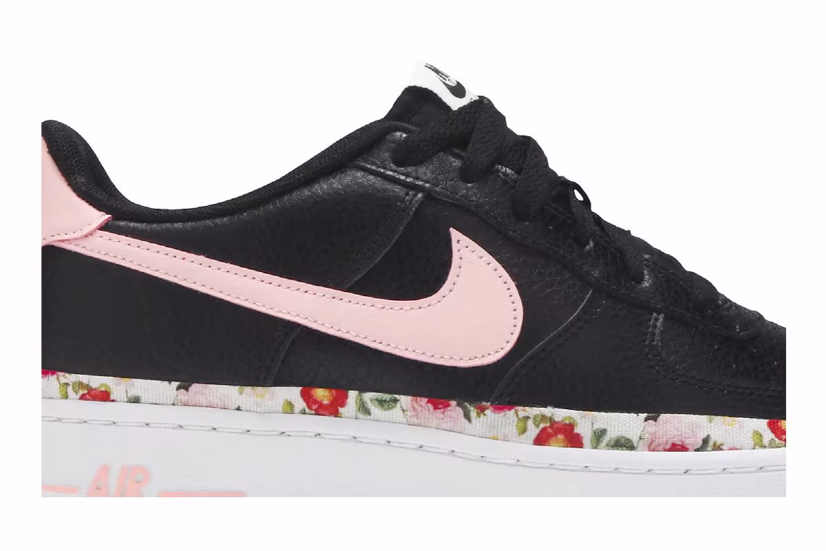 Nike Air Force 1 Vintage Floral GS Pink Tint, view 3