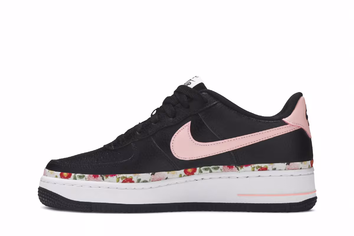 Nike Air Force 1 Vintage Floral GS Pink Tint, view 4