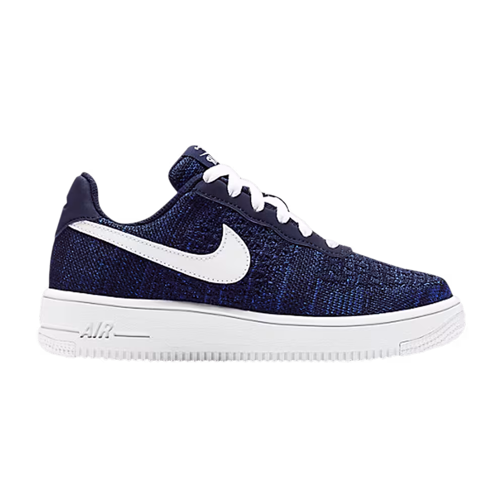 Nike Air Force 1 Flyknit 2.0 GS College Navy