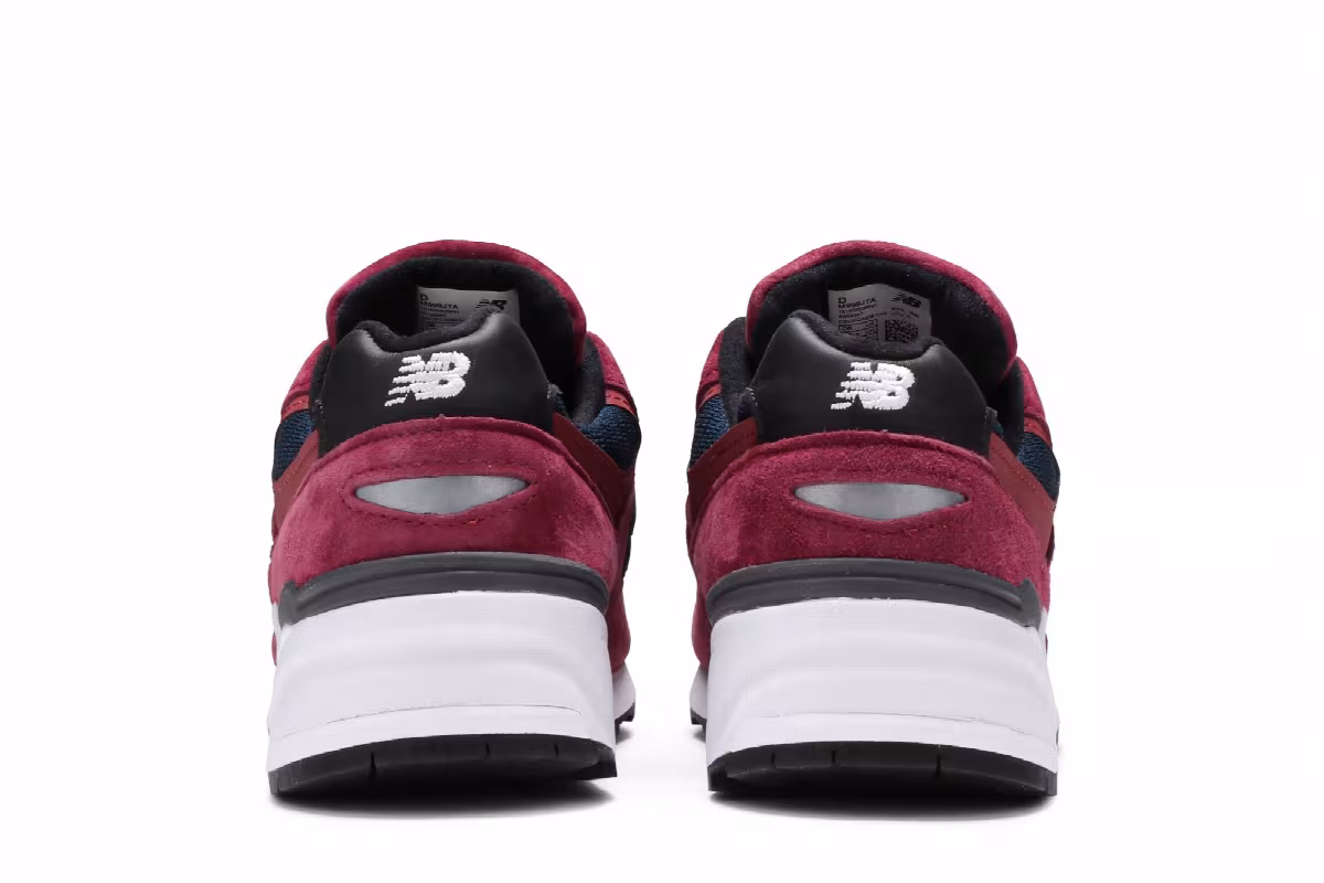 New Balance 999 Made in USA Burgundy Navy, view 7