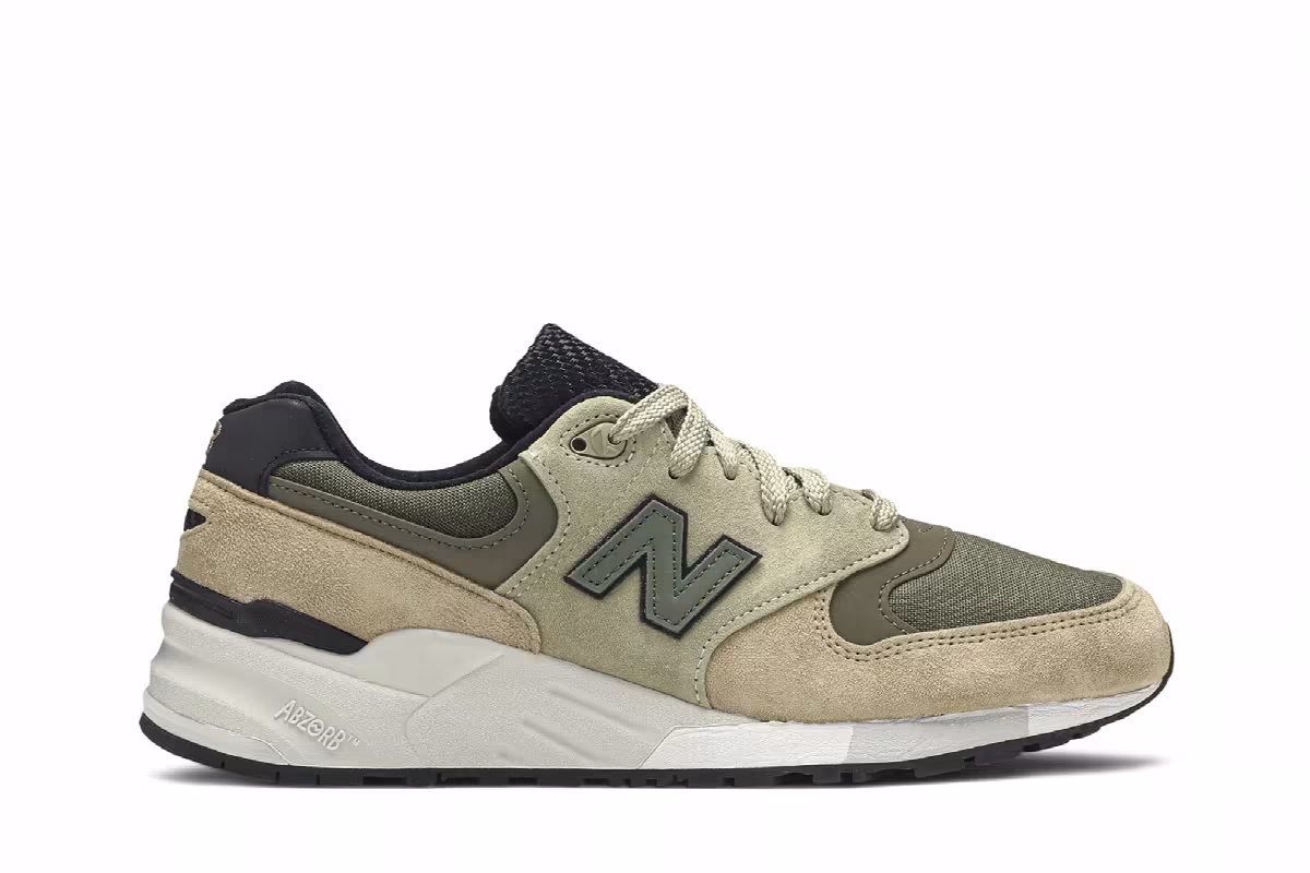 New Balance 999 Made in USA Light Beige, view 2