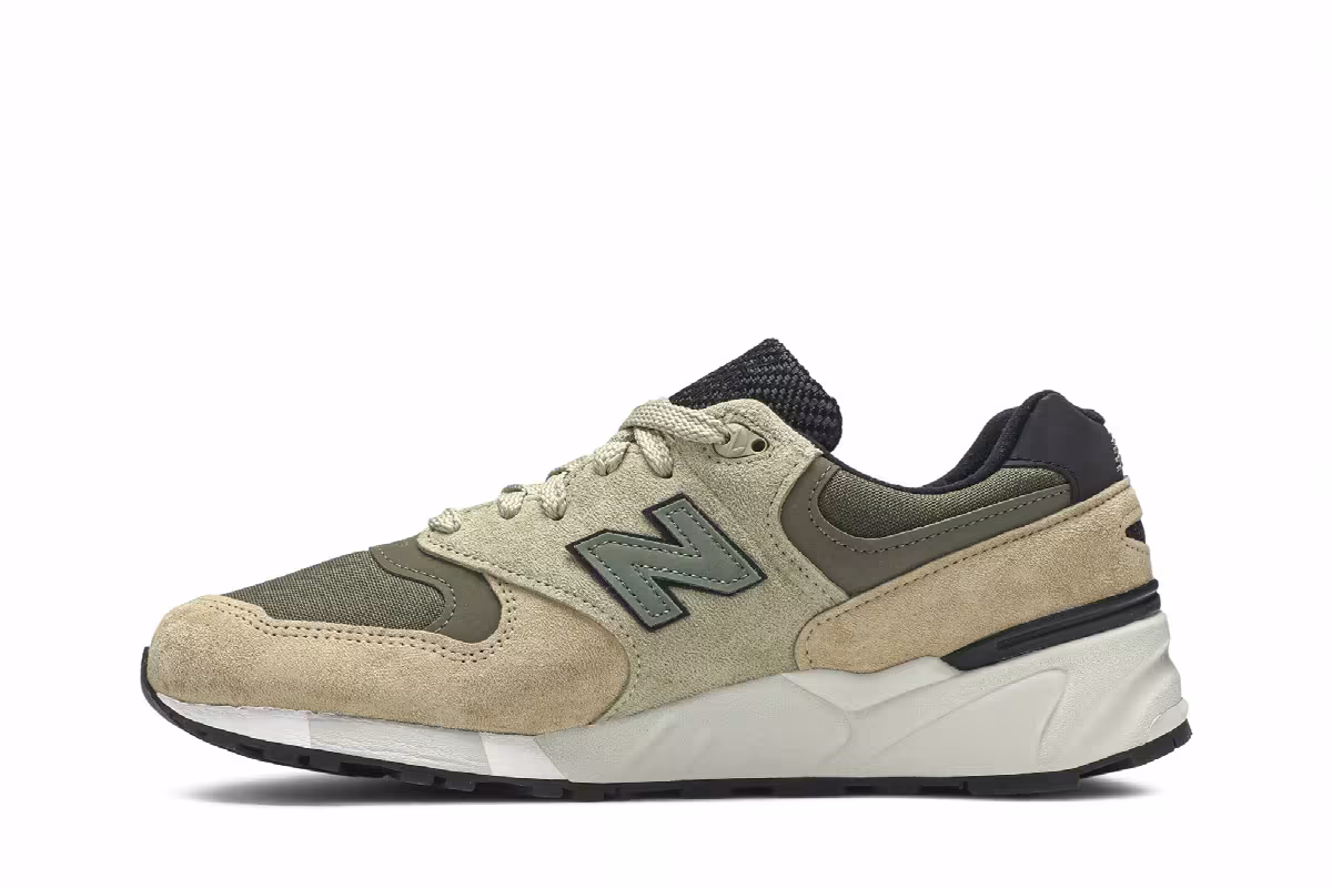 New Balance 999 Made in USA Light Beige, view 4