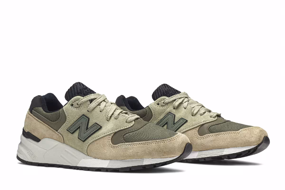 New Balance 999 Made in USA Light Beige, view 9