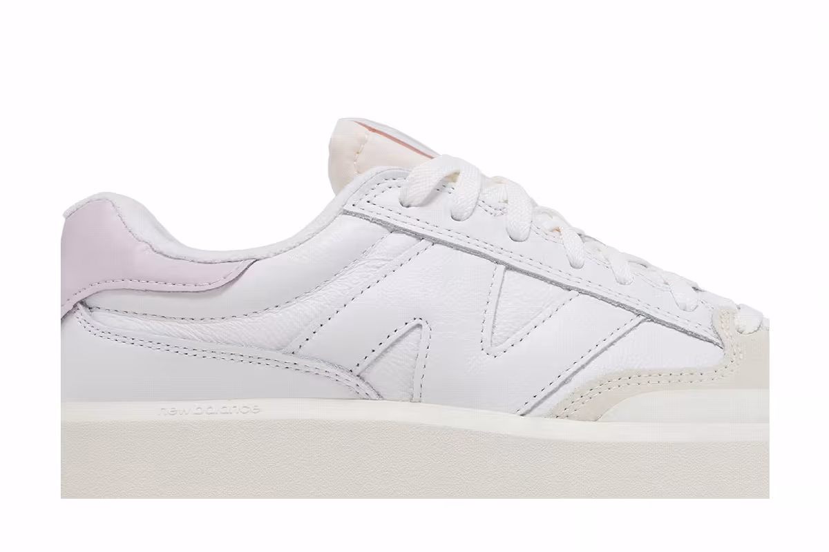 New Balance CT302 White Matte Pink, view 3