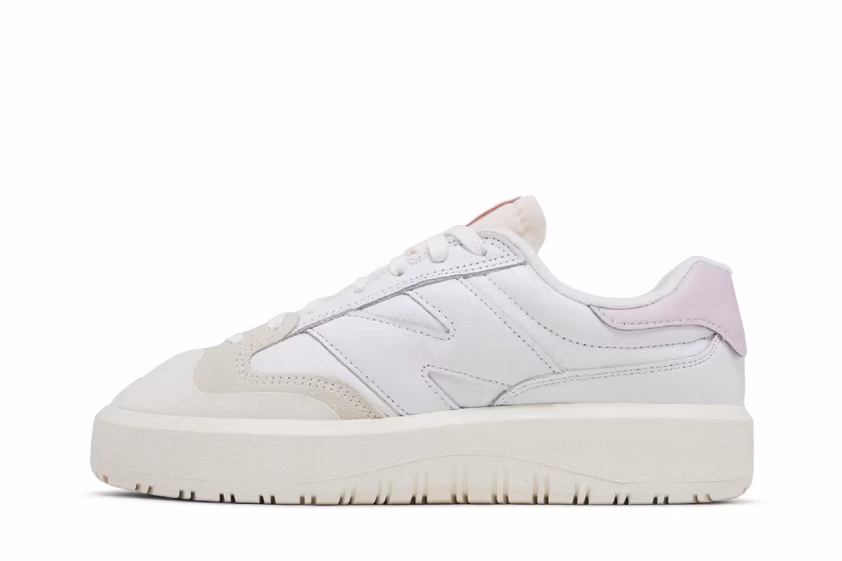 New Balance CT302 White Matte Pink, view 4