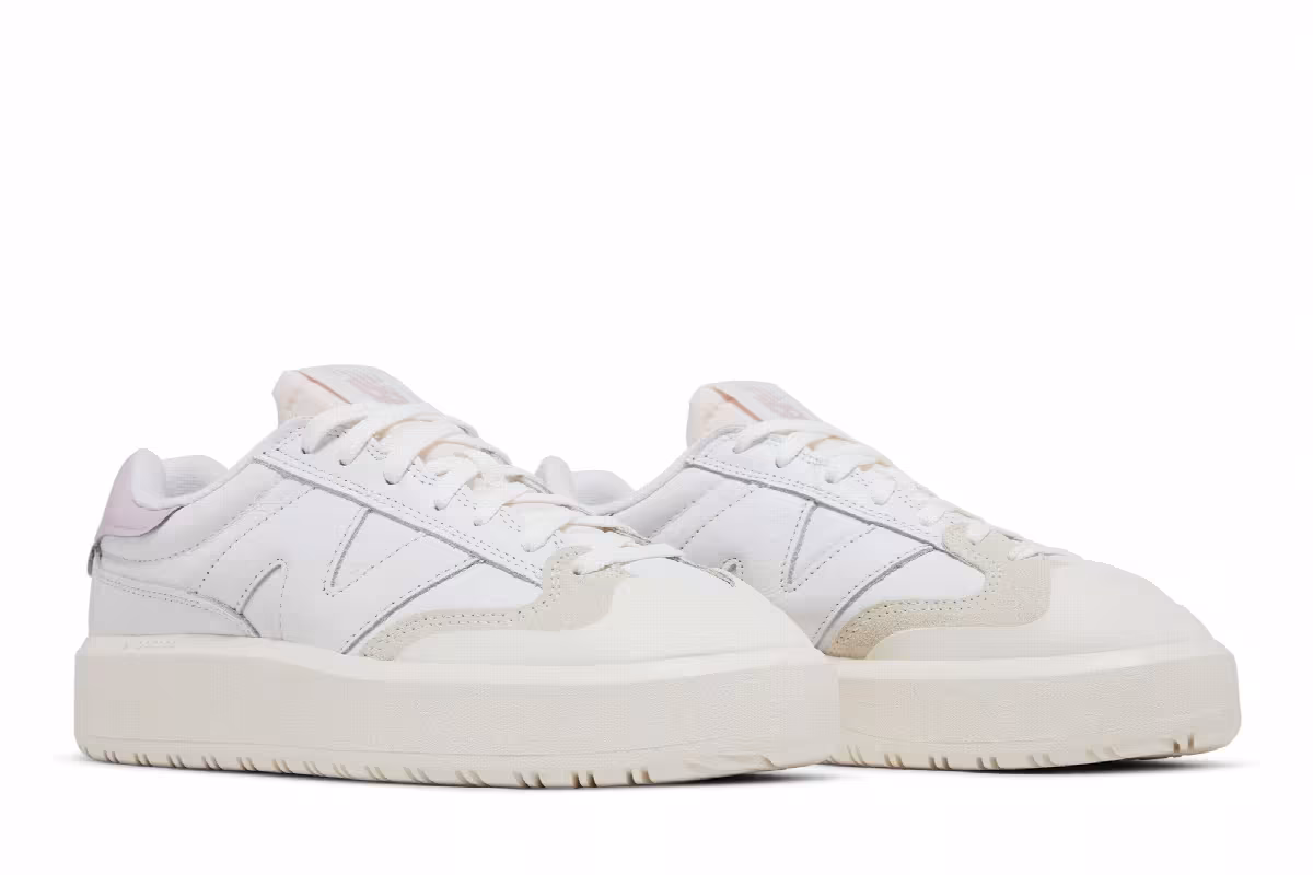 New Balance CT302 White Matte Pink, view 9