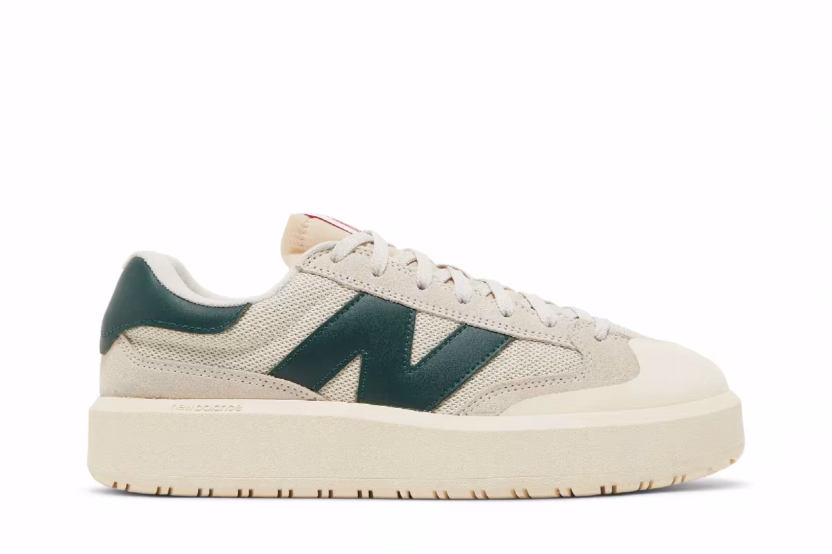 New Balance CT302 White Nightwatch Green, view 2