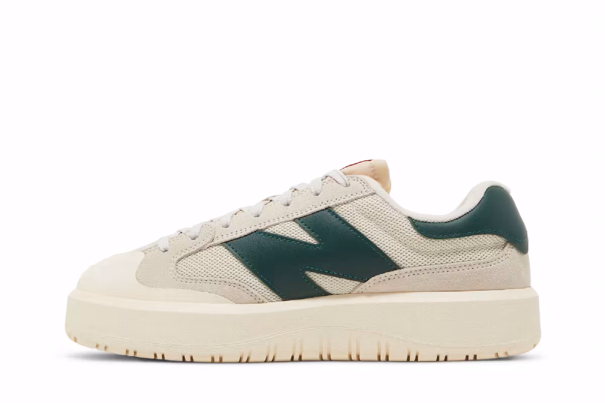 New Balance CT302 White Nightwatch Green, view 4