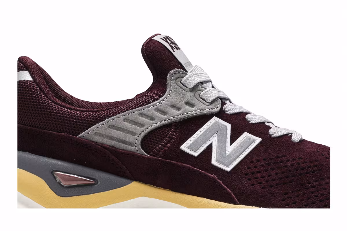 New Balance X-90 Burgundy, view 3