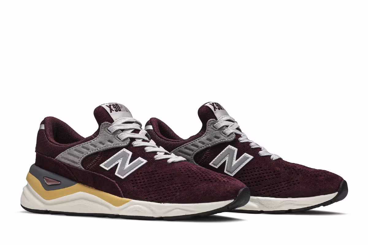 New Balance X-90 Burgundy, view 9