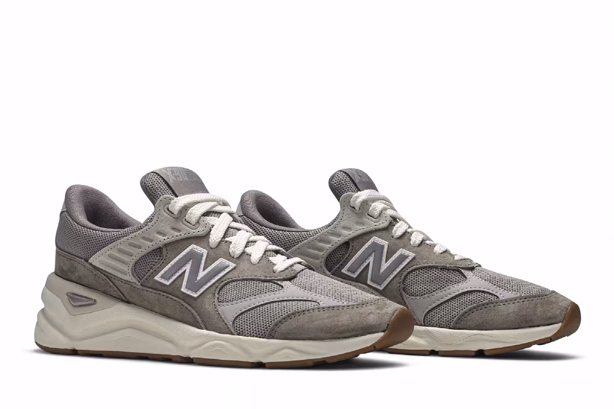 New Balance X-90 Brown Ivory, view 9