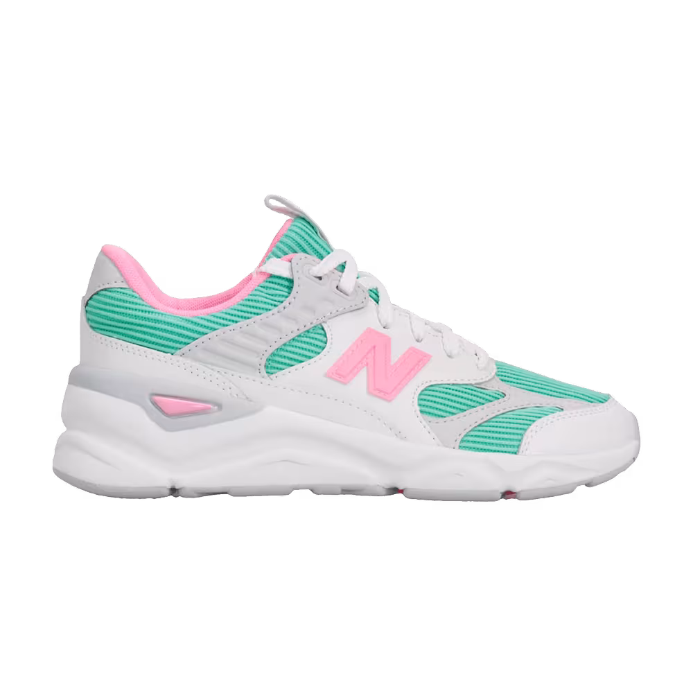 New Balance Women's X-90 Green Pink