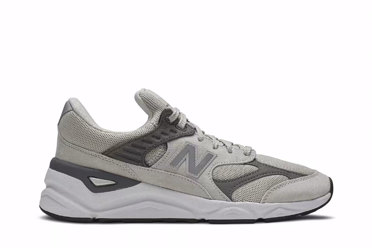 New Balance X-90v2 Natural Castlerock, view 2