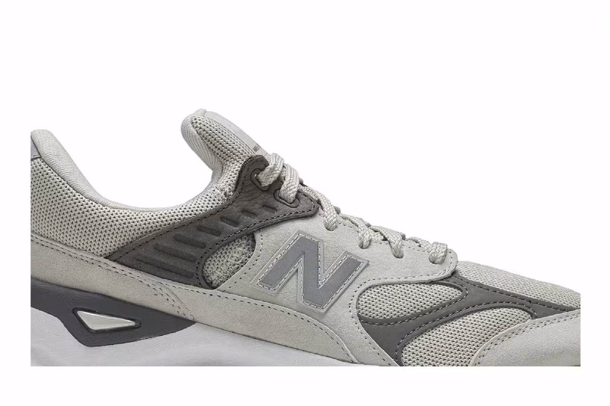 New Balance X-90v2 Natural Castlerock, view 3