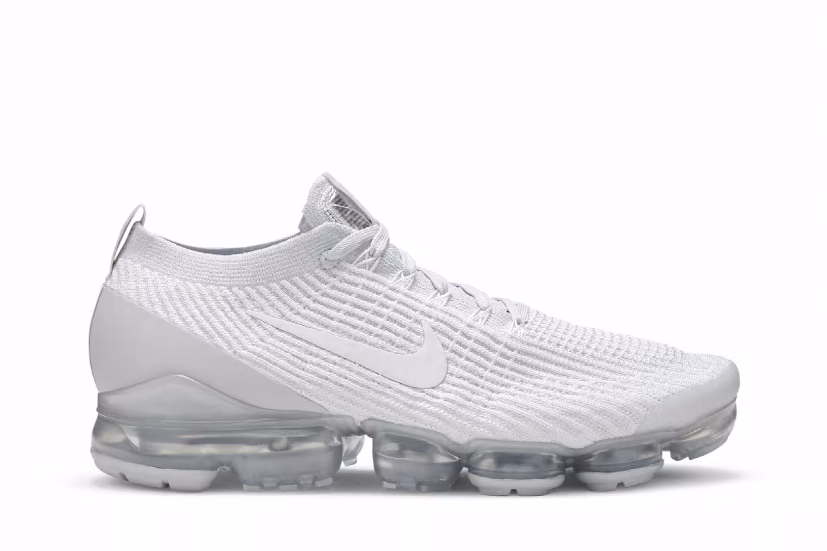 Nike Air VaporMax Flyknit 3 Pure Platinum, view 2