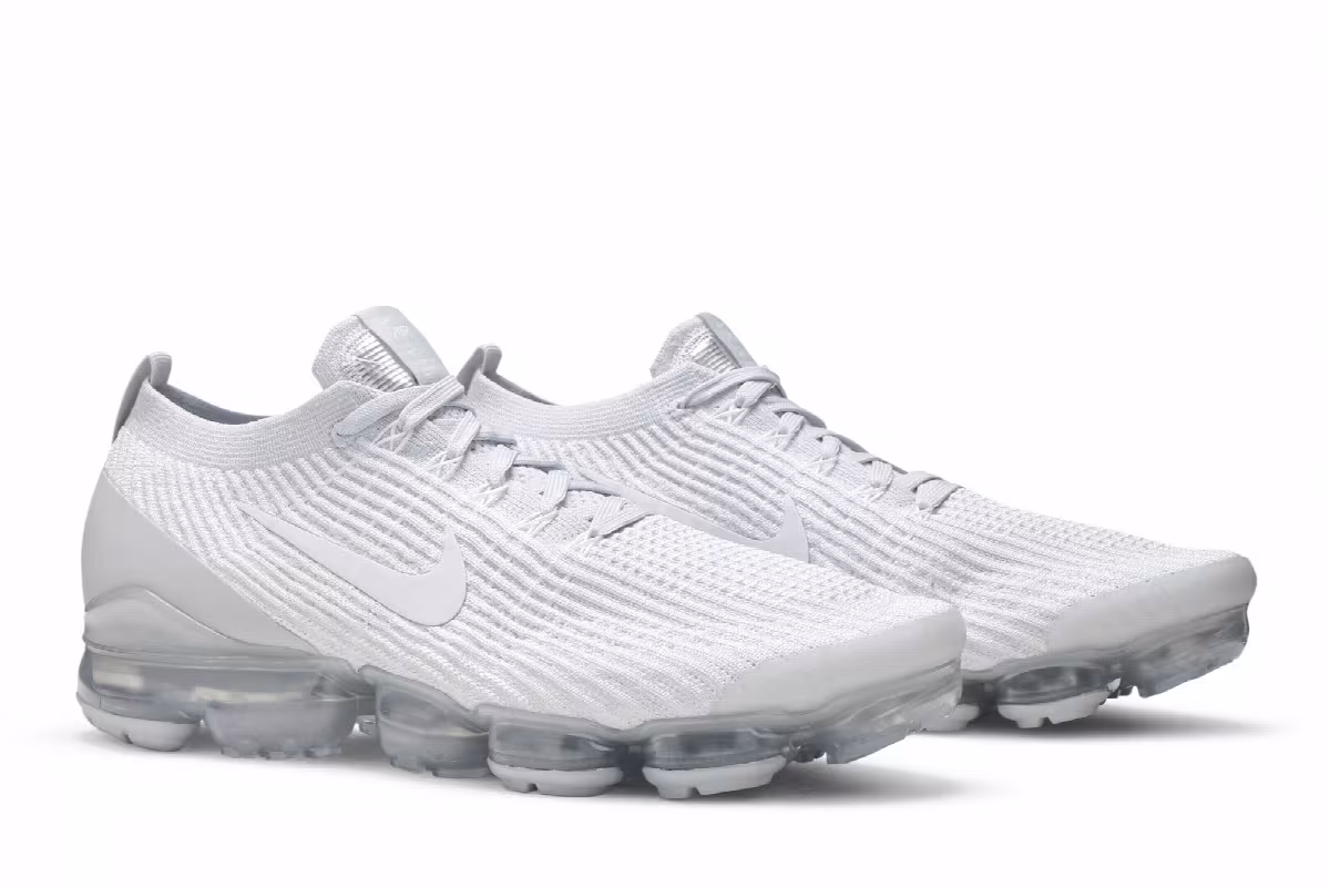 Nike Air VaporMax Flyknit 3 Pure Platinum, view 9
