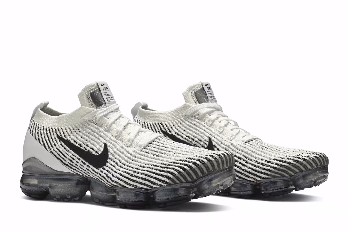Nike Air VaporMax Flyknit 3 Zebra, view 9