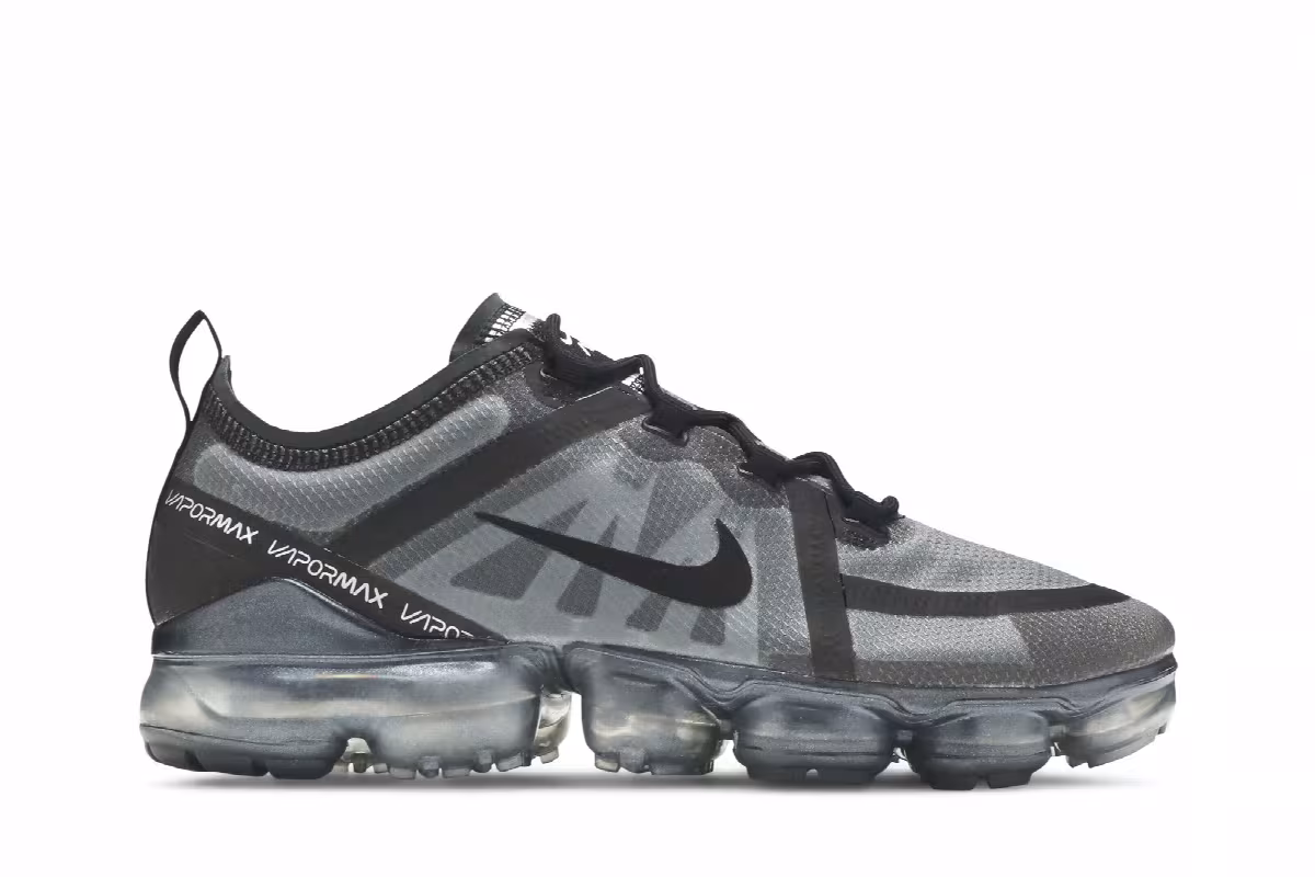 Nike Air VaporMax 2019 Ghost Black, view 2