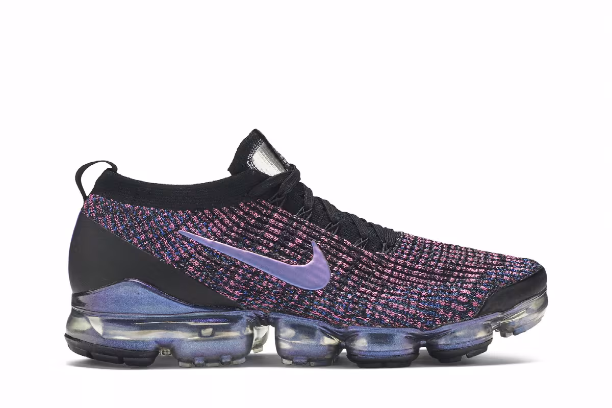 Nike Air VaporMax Flyknit 3 Laser Fuchsia, view 2