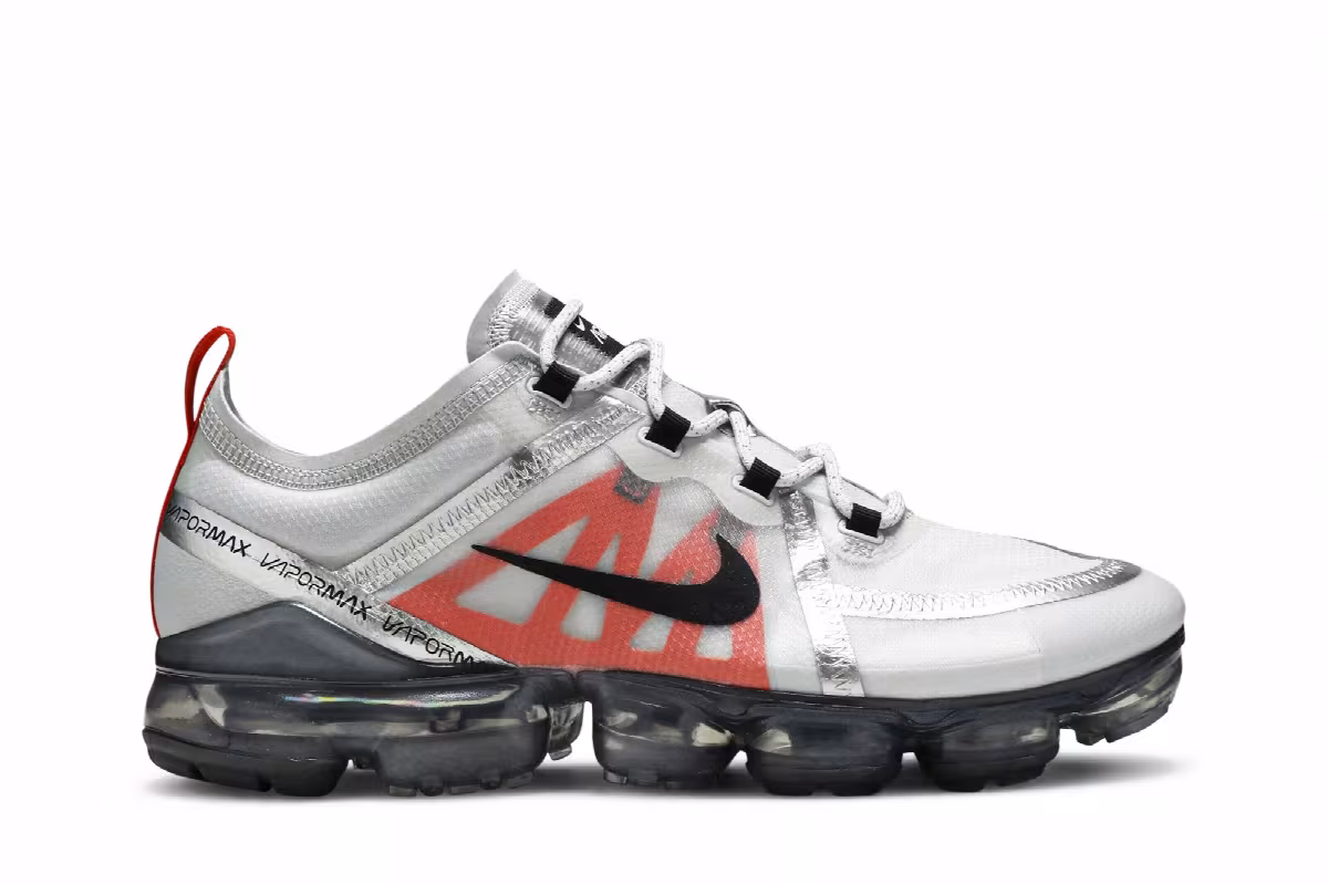 Nike Air VaporMax 2019 Platinum Orange, view 2