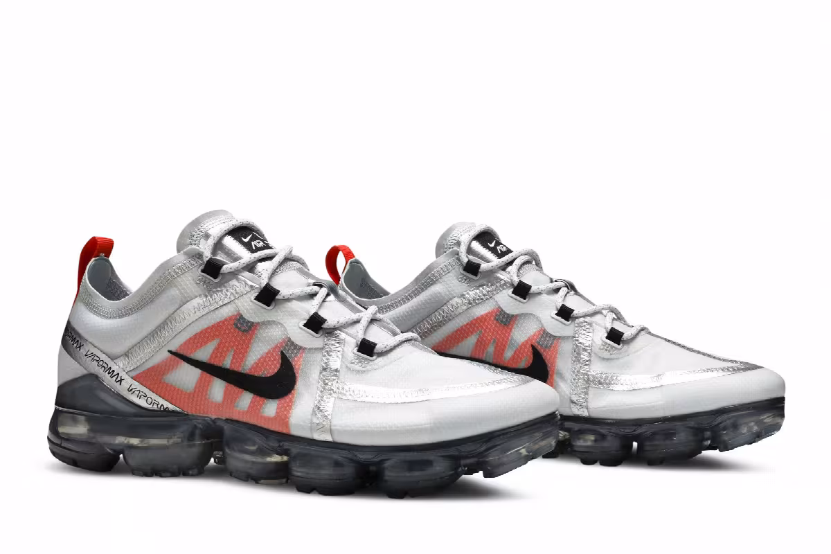 Nike Air VaporMax 2019 Platinum Orange, view 9