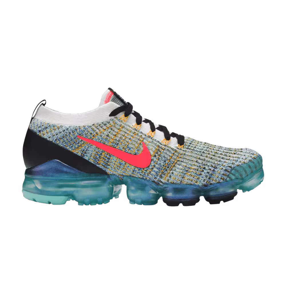 Nike Air VaporMax Flyknit 3 Turquoise Crimson