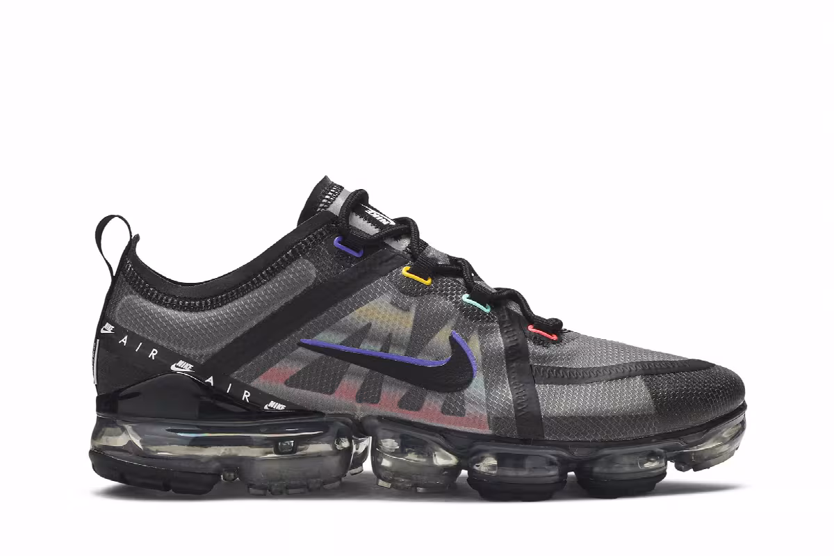 Nike Air VaporMax 2019 SE Black Multi, view 2
