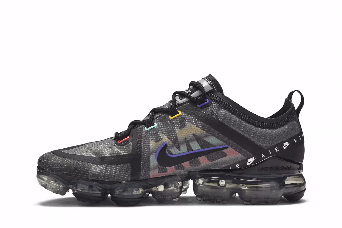 Nike Air VaporMax 2019 SE Black Multi, view 4