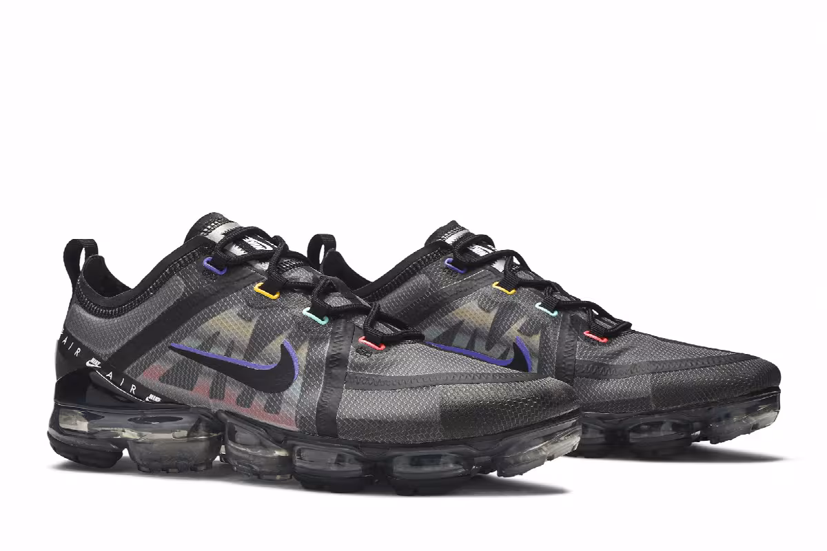 Nike Air VaporMax 2019 SE Black Multi, view 9