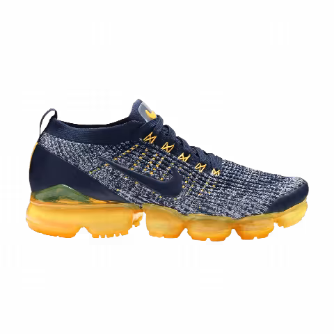 Nike Air VaporMax Flyknit 3 'College Navy Orange'