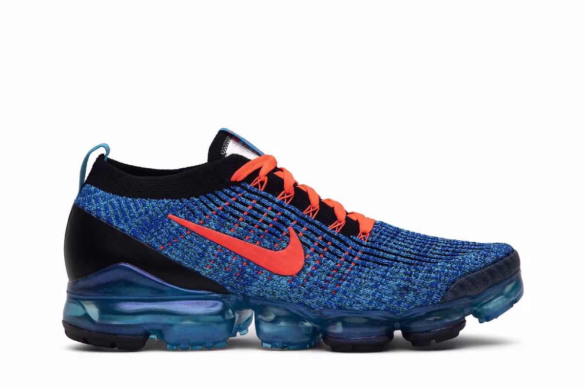 Nike Air VaporMax Flyknit 3 Blue Fury, view 2