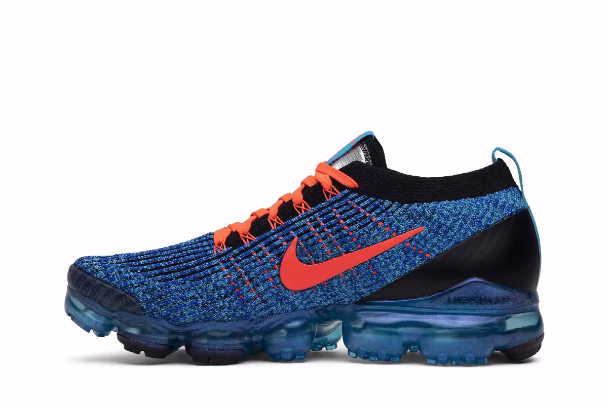 Nike Air VaporMax Flyknit 3 Blue Fury, view 4