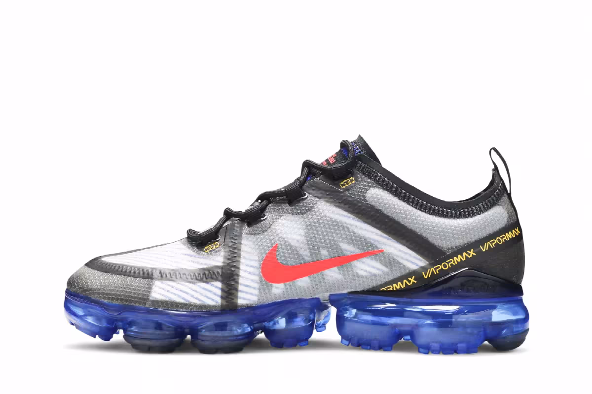 Nike Air VaporMax 2019 Black Hyper Blue, view 4