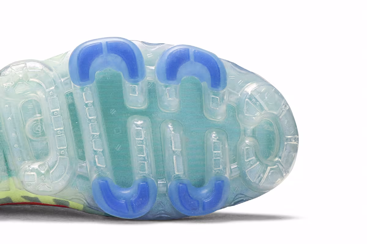 Nike Air VaporMax 2019 Blue Volt, view 6