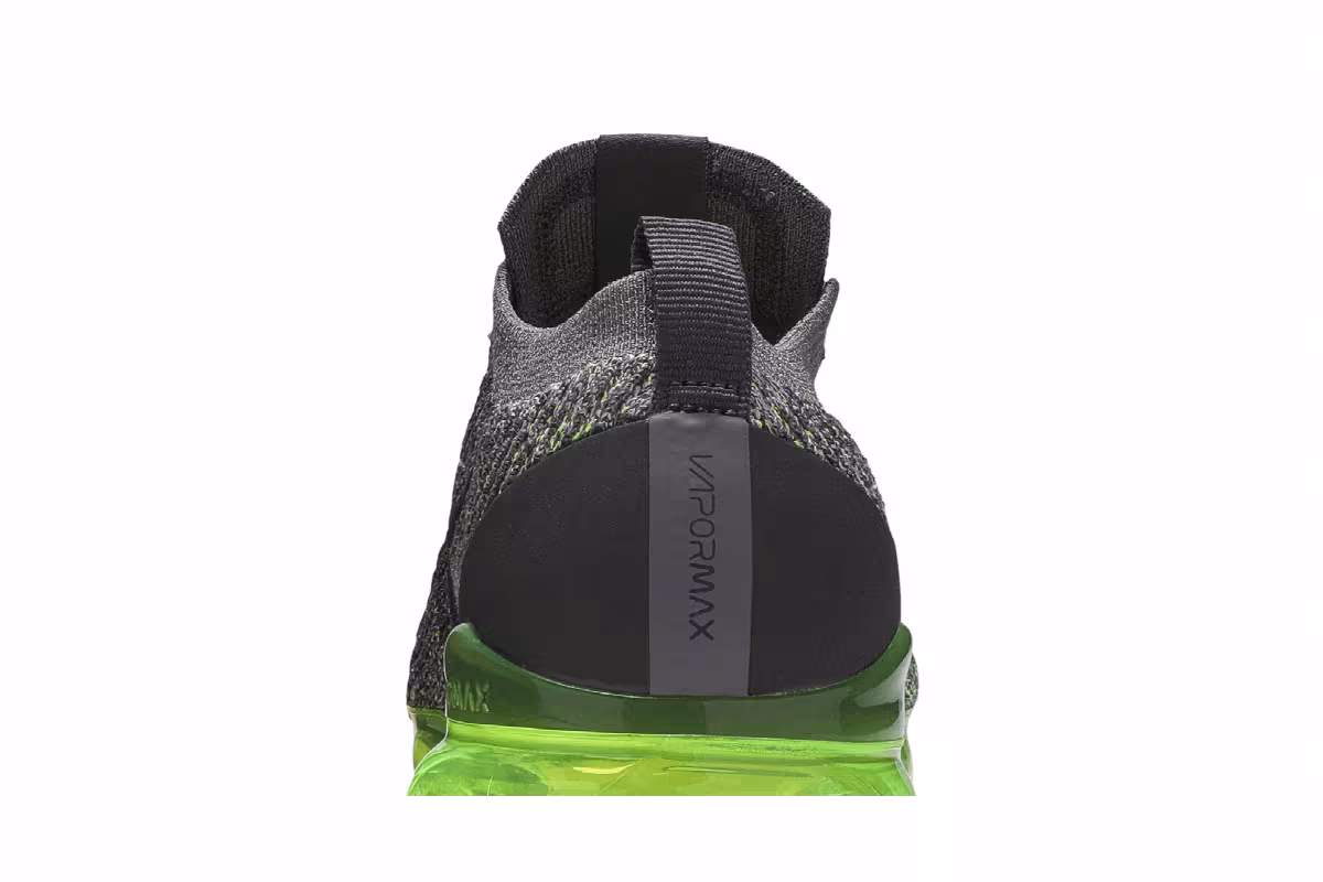 Nike Air VaporMax Flyknit 3 Grey Volt, view 8