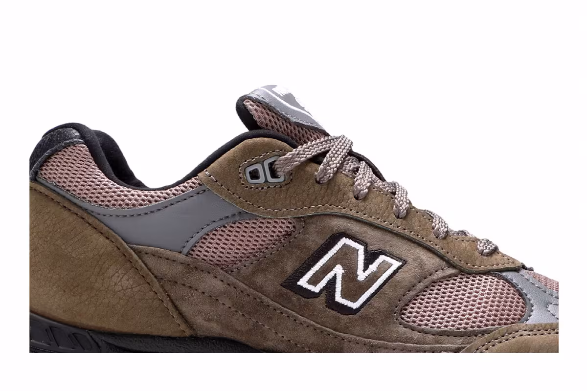 New Balance 991 Made in England Khaki Sand, view 3