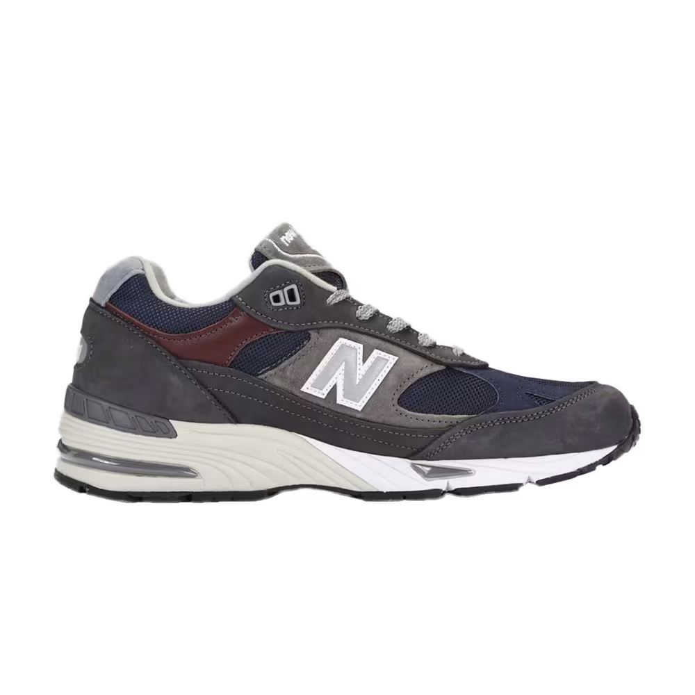 New Balance 991 Made in England Olive White