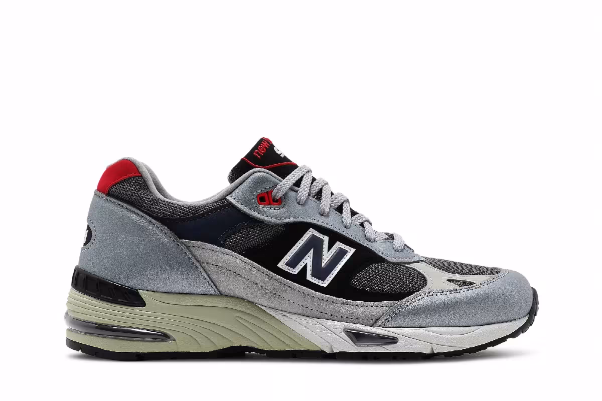 New Balance 991 Made in England Silver, view 2