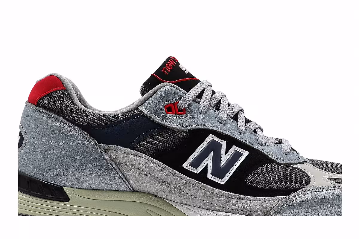 New Balance 991 Made in England Silver, view 3